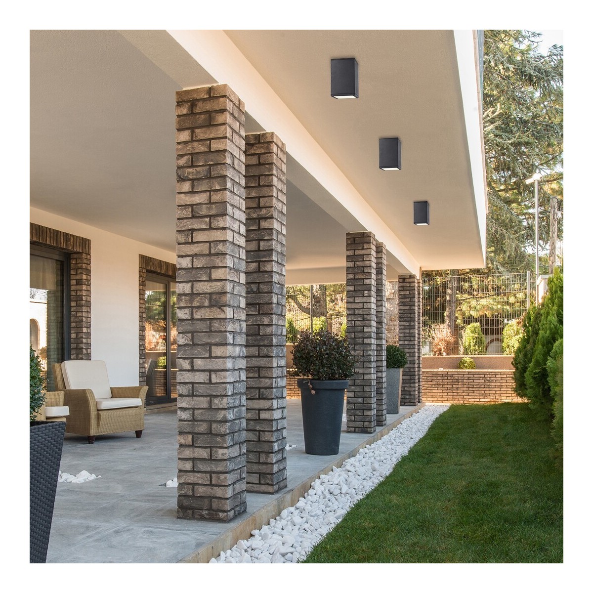 Rabalux Zombor 7820 - typ - Zewnętrzne lampy sufitowe