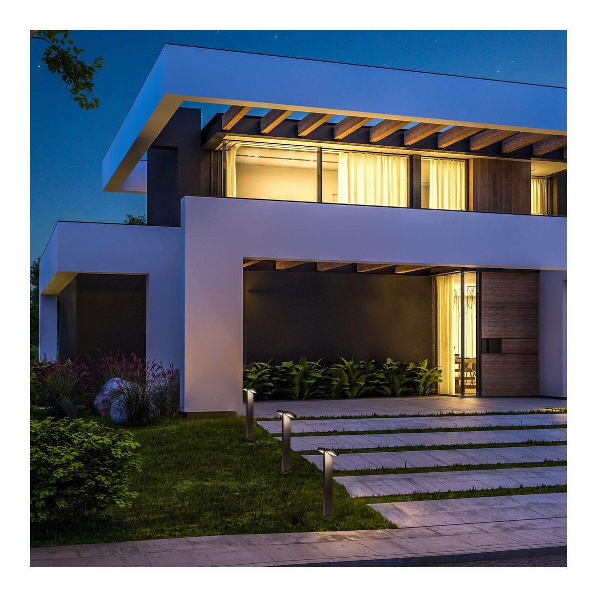 Rabalux Telde 77102 - typ - Lampa ogrodowa stojąca