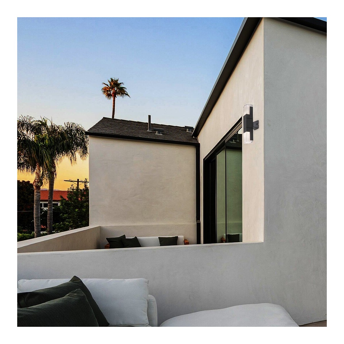 Rabalux Darvas 77127 - typ - Zewnętrzne lampy ścienne