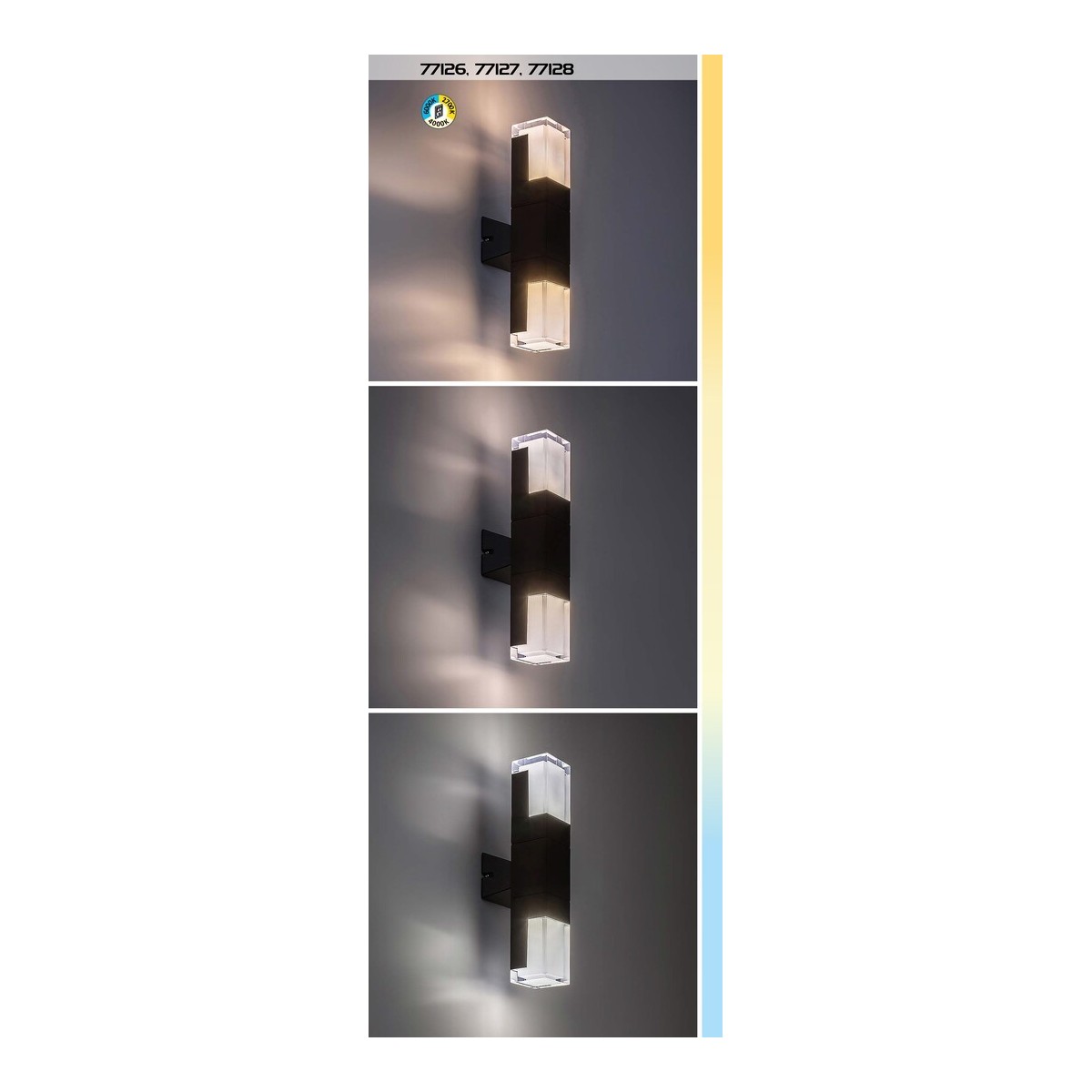 Rabalux Darvas 77128 - typ - Lampa ogrodowa stojąca