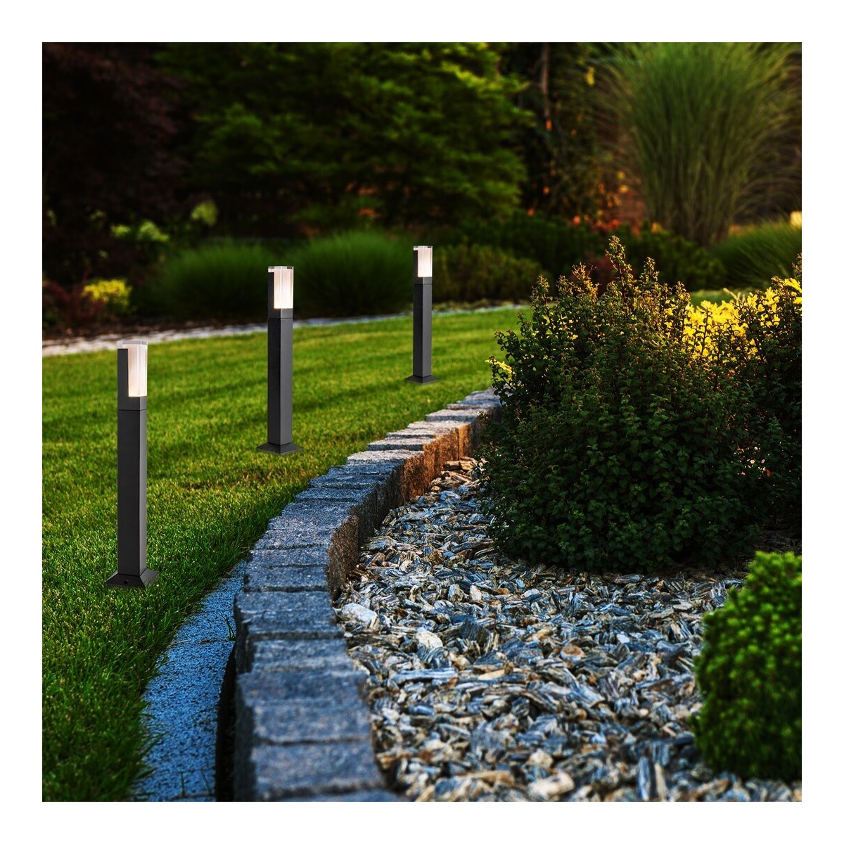 Rabalux Darvas 77128 - typ - Lampa ogrodowa stojąca