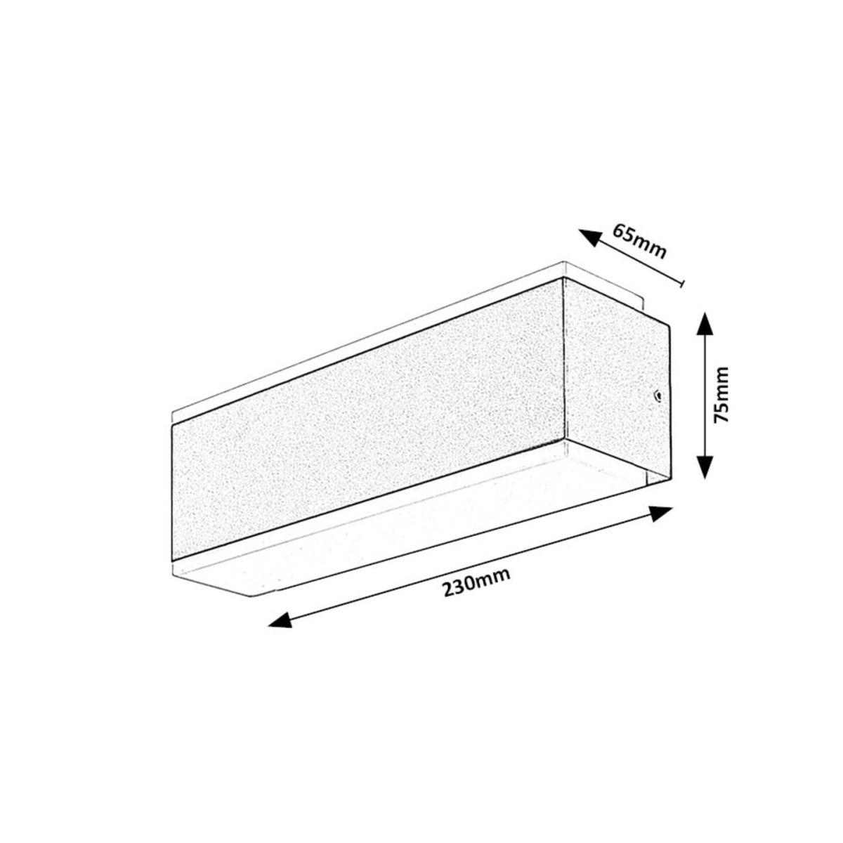 Rabalux Mataro 77114 - typ - Zewnętrzne lampy ścienne