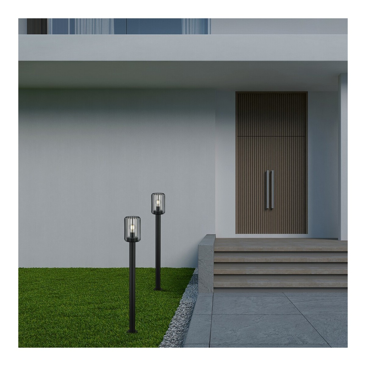 Rabalux Tarpa 77108 - typ - Lampa ogrodowa stojąca