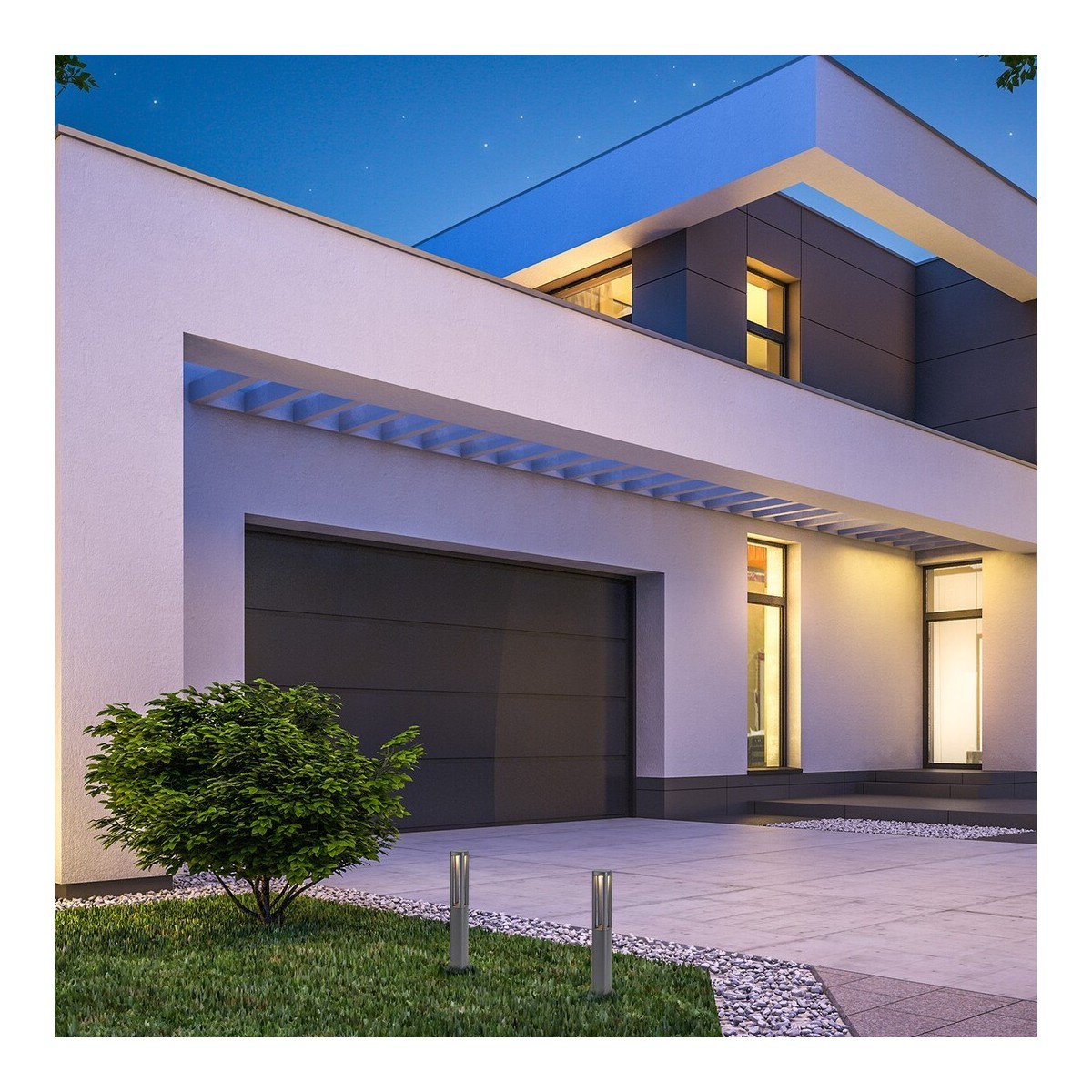 Rabalux Kalisz 77032 - typ - Lampa ogrodowa stojąca