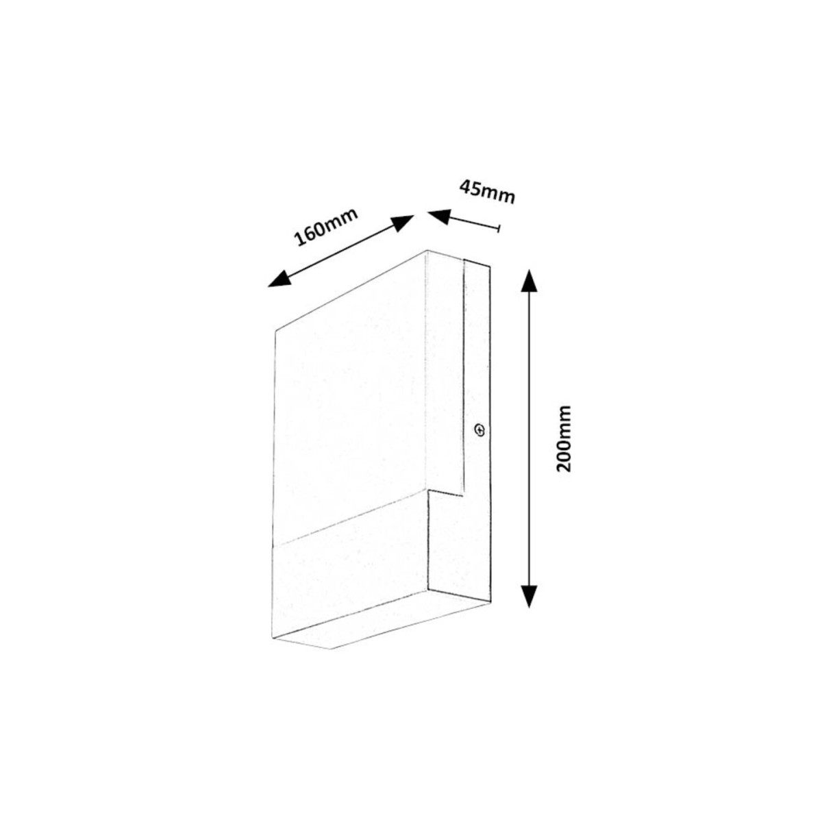 Rabalux Gimone 77098 - typ - Zewnętrzne lampy ścienne