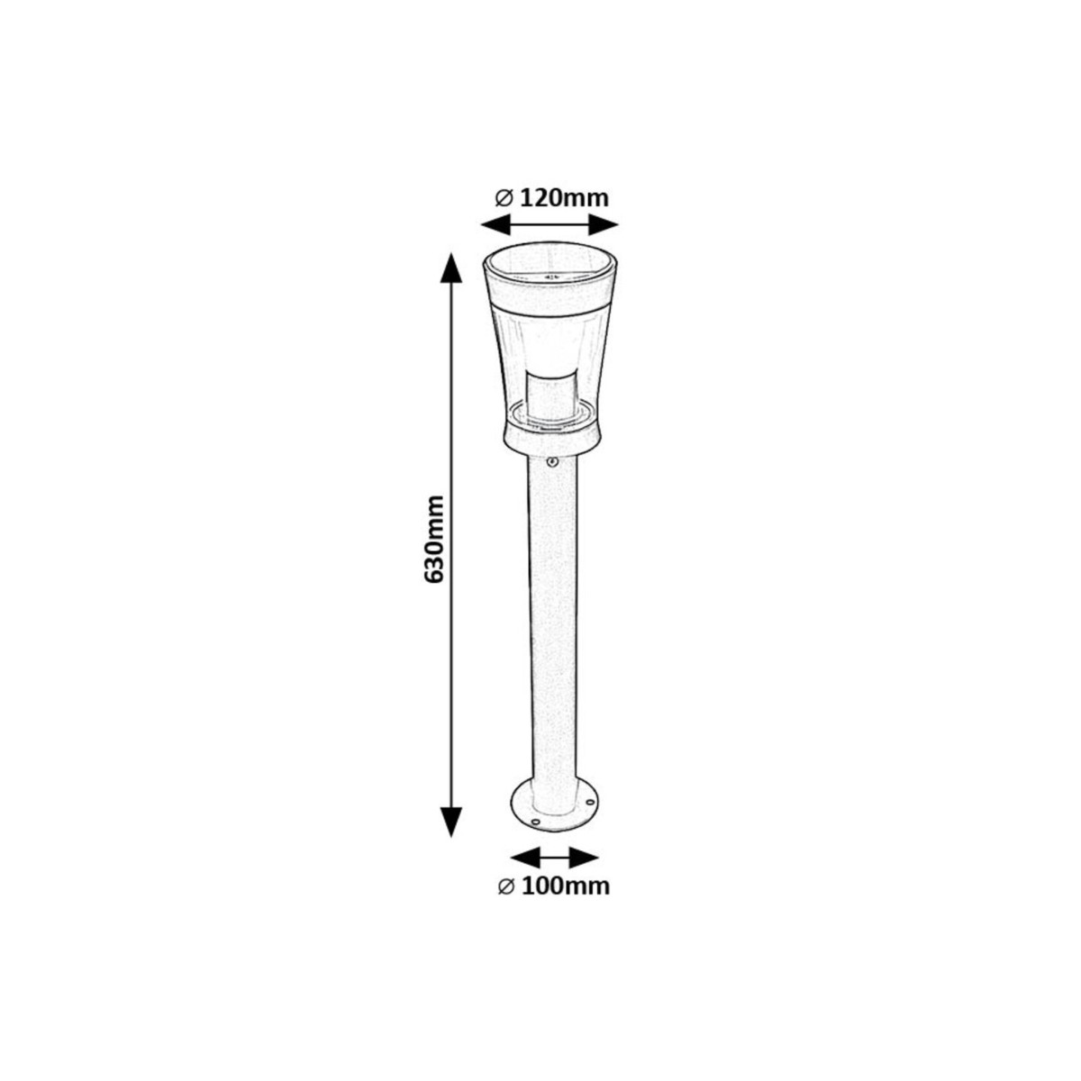 Rabalux Angers 77038 - typ - Lampy solarne