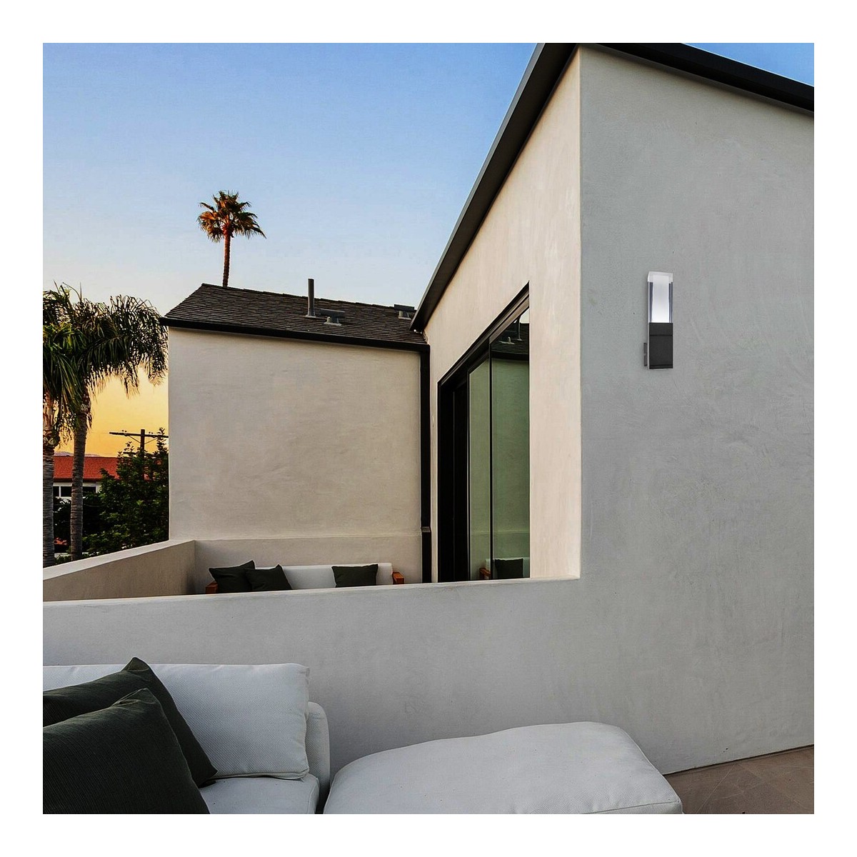 Rabalux Darvas 77126 - typ - Zewnętrzne lampy ścienne