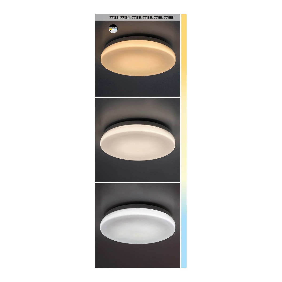 Rabalux Lowar 77181 - typ - Zewnętrzne lampy sufitowe