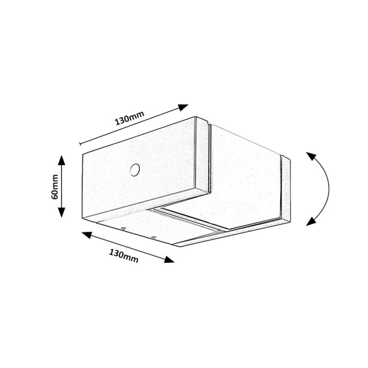 Rabalux Cubbington 77183 - typ - Zewnętrzne lampy ścienne