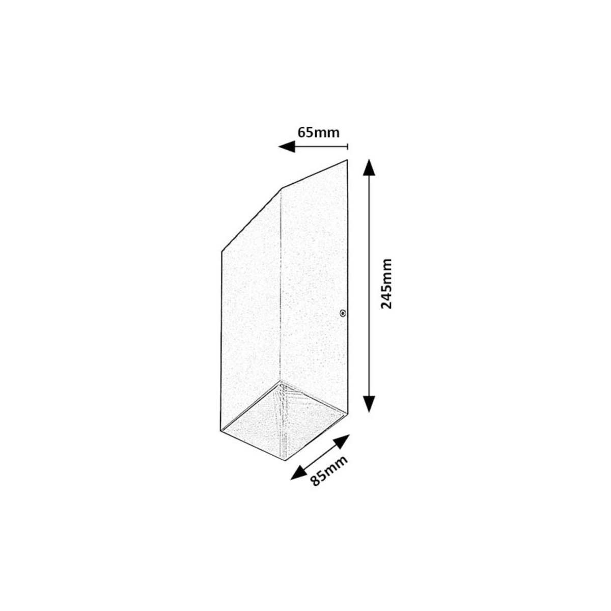 Rabalux Tilburg 77050 - typ - Zewnętrzne lampy ścienne
