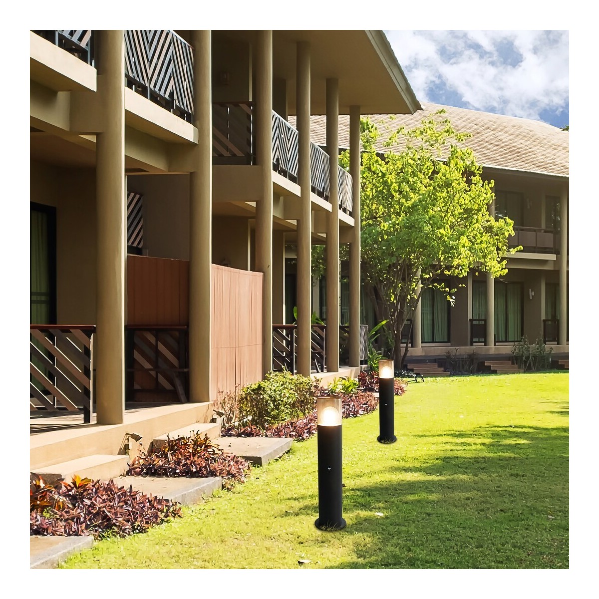 Rabalux Teplice 77027 - typ - Lampa ogrodowa stojąca