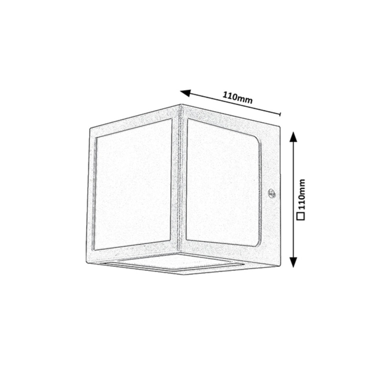 Rabalux Rennes 77042 - typ - Zewnętrzne lampy ścienne