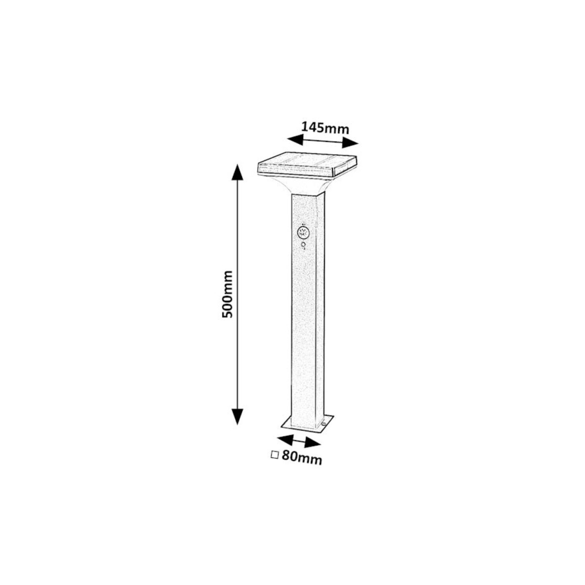 Rabalux Geleen 77045 - typ - Lampy solarne
