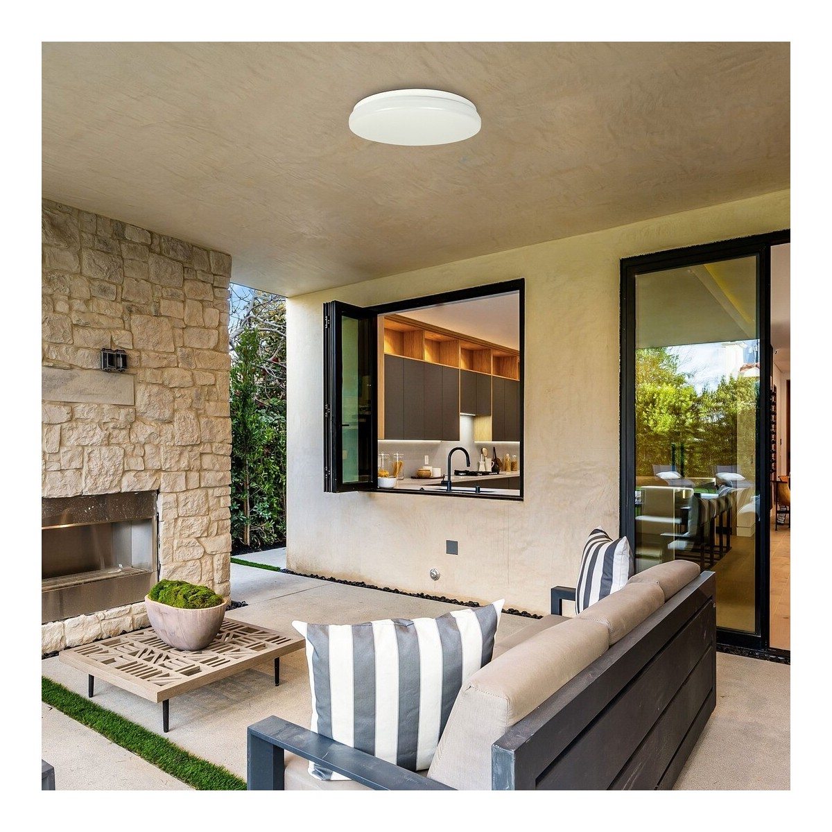 Rabalux Lowar 77139 - typ - Zewnętrzne lampy sufitowe