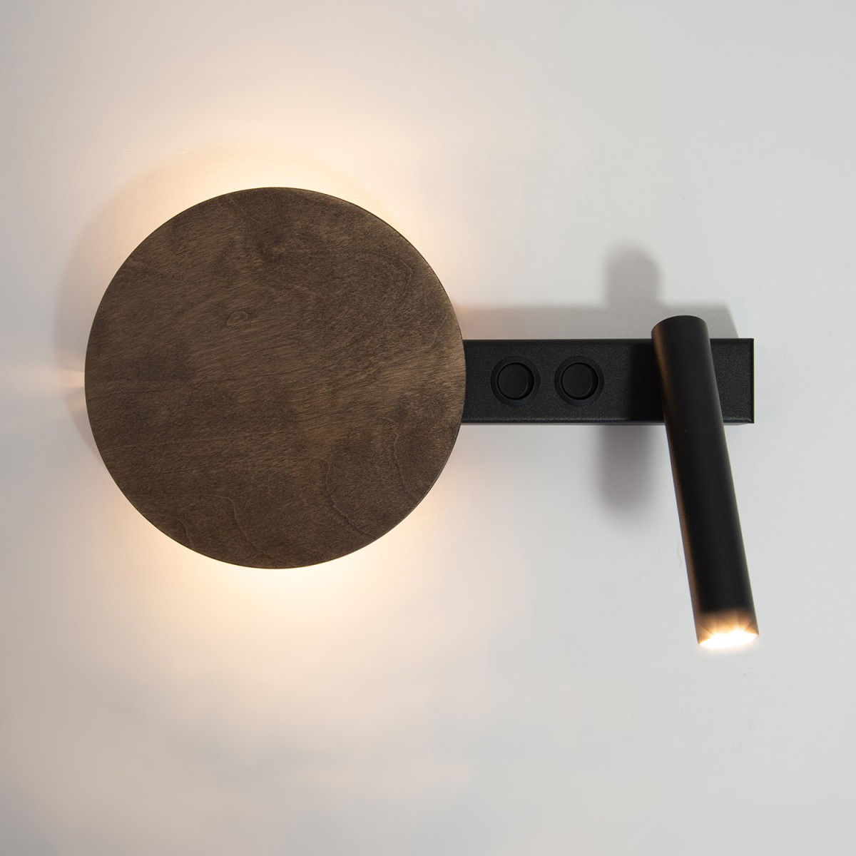 zachwycająca oprawa Sigma HOTEL MOOD kinkiet 41364 kolor czarny 1XG9 12W led- 1XG9 3W led