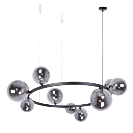 atrakcyjna oprawa Sigma BOLERO lampa wisząca- żyrandol 41326 kolor czarny 9XG9 12W LED