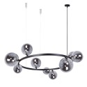 atrakcyjna oprawa Sigma BOLERO lampa wisząca- żyrandol 41326 kolor czarny 9XG9 12W LED