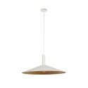 niepowtarzalna oprawa Sigma CAPRI lampa wisząca 41017 kolor biały-miedziany 1 x E27 15W Led