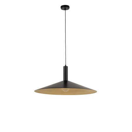 oryginalna oprawa Sigma CAPRI lampa wisząca 41011 kolor czarny-złoty 1 x E27 15W Led