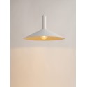 stylowa oprawa Sigma CAPRI lampa wisząca 41014 kolor biały-złoty 1 x E27 15W Led