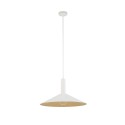 stylowa oprawa Sigma CAPRI lampa wisząca 41014 kolor biały-złoty 1 x E27 15W Led