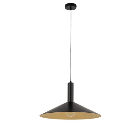 szykowna oprawa Sigma CAPRI lampa wisząca 41010 kolor czarny-złoty 1 x E27 15W Led