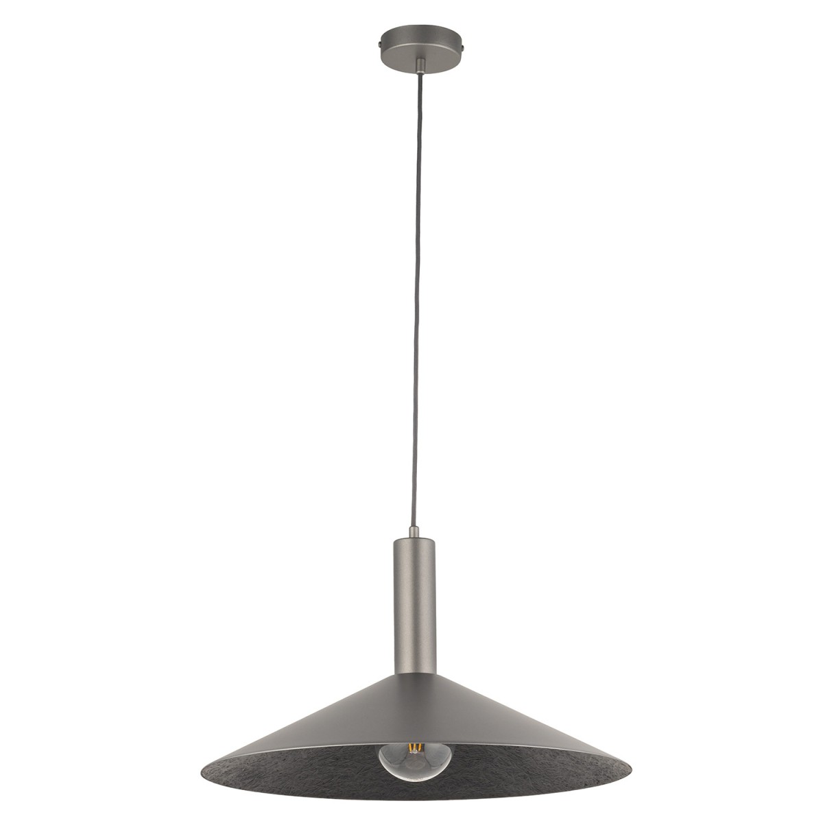 unikalna oprawa Sigma CAPRI lampa wisząca 41012 kolor srebrny 1 x E27 15W Led