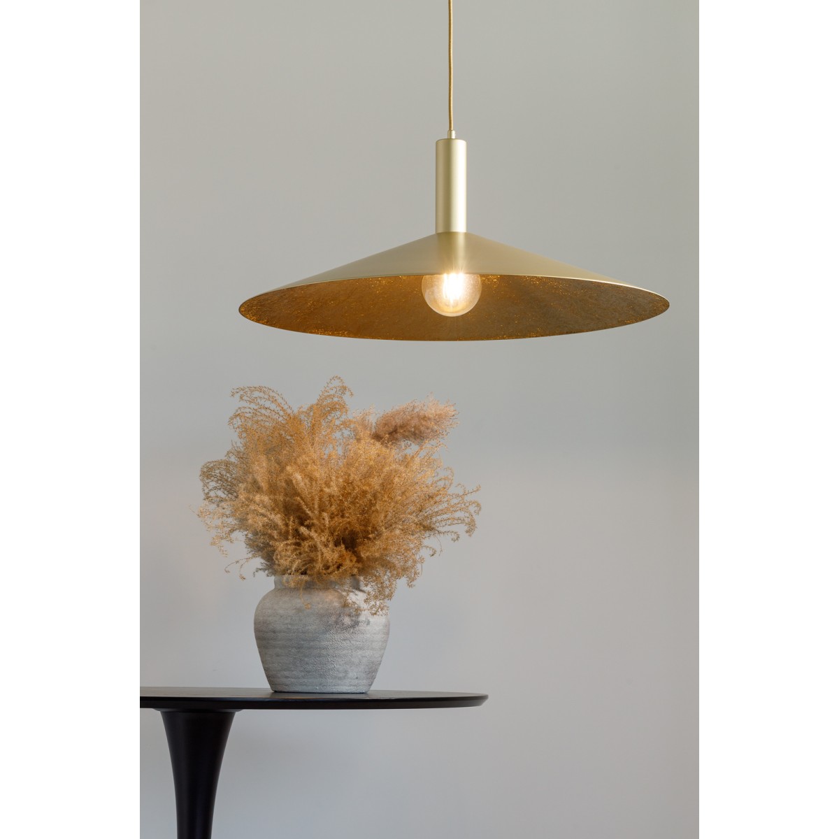 urokliwa oprawa Sigma CAPRI lampa wisząca 41006 kolor złoty 1 x E27 15W Led