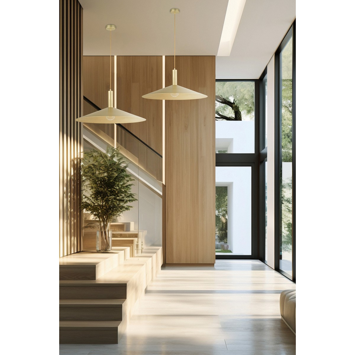 urokliwa oprawa Sigma CAPRI lampa wisząca 41006 kolor złoty 1 x E27 15W Led