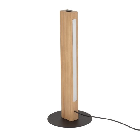 Lampka nocna TK-Lighting TEO TKL1412 kolor - sosna - czarny styl Nowoczesny  Loftowy