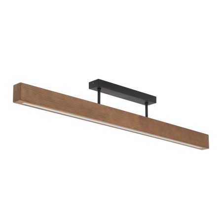 Lampa sufitowa TK-Lighting TEO TKL6614 kolor - orzech - czarny styl Nowoczesny  Loftowy