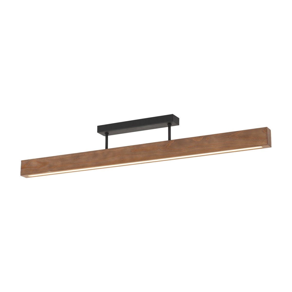 Lampa sufitowa TK-Lighting TEO TKL6614 kolor - orzech - czarny styl Nowoczesny  Loftowy