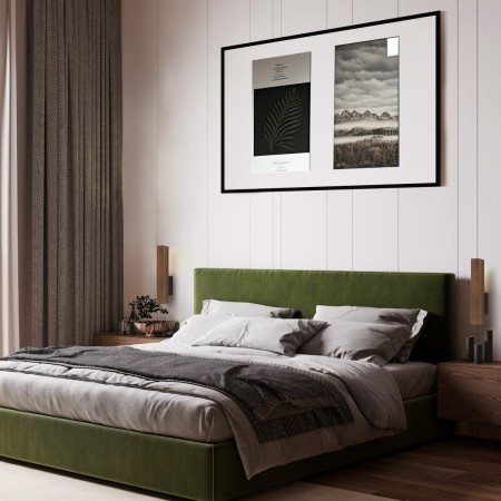 Kinkiet TK-Lighting TEO TKL6613 kolor - orzech - czarny styl Nowoczesny  Loftowy