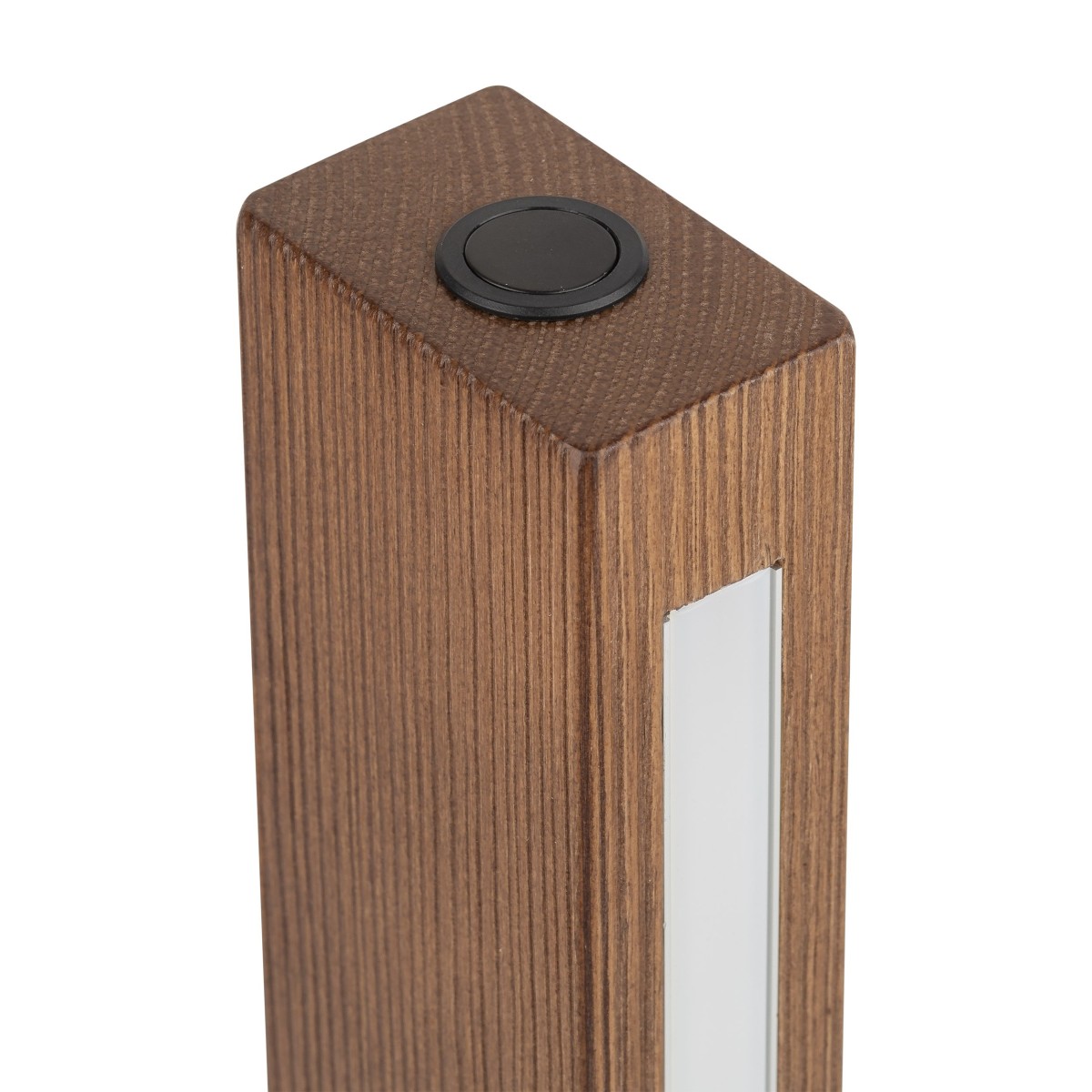 Lampka nocna TK-Lighting TEO TKL1411 kolor - orzech - czarny styl Nowoczesny  Loftowy