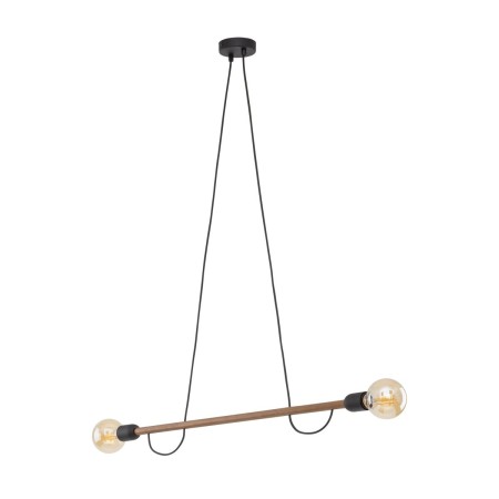 Lampa wisząca TK-Lighting HELIX TKL4948  Lampa sufitowa kolor - orzech - czarny styl Nowoczesny  Minimalistyczny