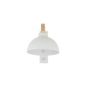 Lampa ścienna TK-Lighting OSLO TKL4962  Kinkiet kolor - biały - sosna styl Skandynawski  Industrialny