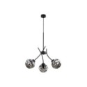 Lampa wisząca TK-Lighting ZULIA TKL5748 kolor - czarny - grafitowy styl Nowoczesny  Glamour