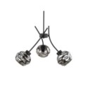 Lampa wisząca TK-Lighting ZULIA TKL5748 kolor - czarny - grafitowy styl Nowoczesny  Glamour