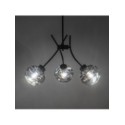 Lampa wisząca TK-Lighting ZULIA TKL5748 kolor - czarny - grafitowy styl Nowoczesny  Glamour