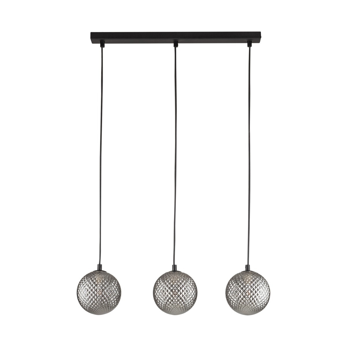 Lampa wisząca TK-Lighting ELENA TKL5746 kolor - czarny - grafitowy styl Nowoczesny  Glamour