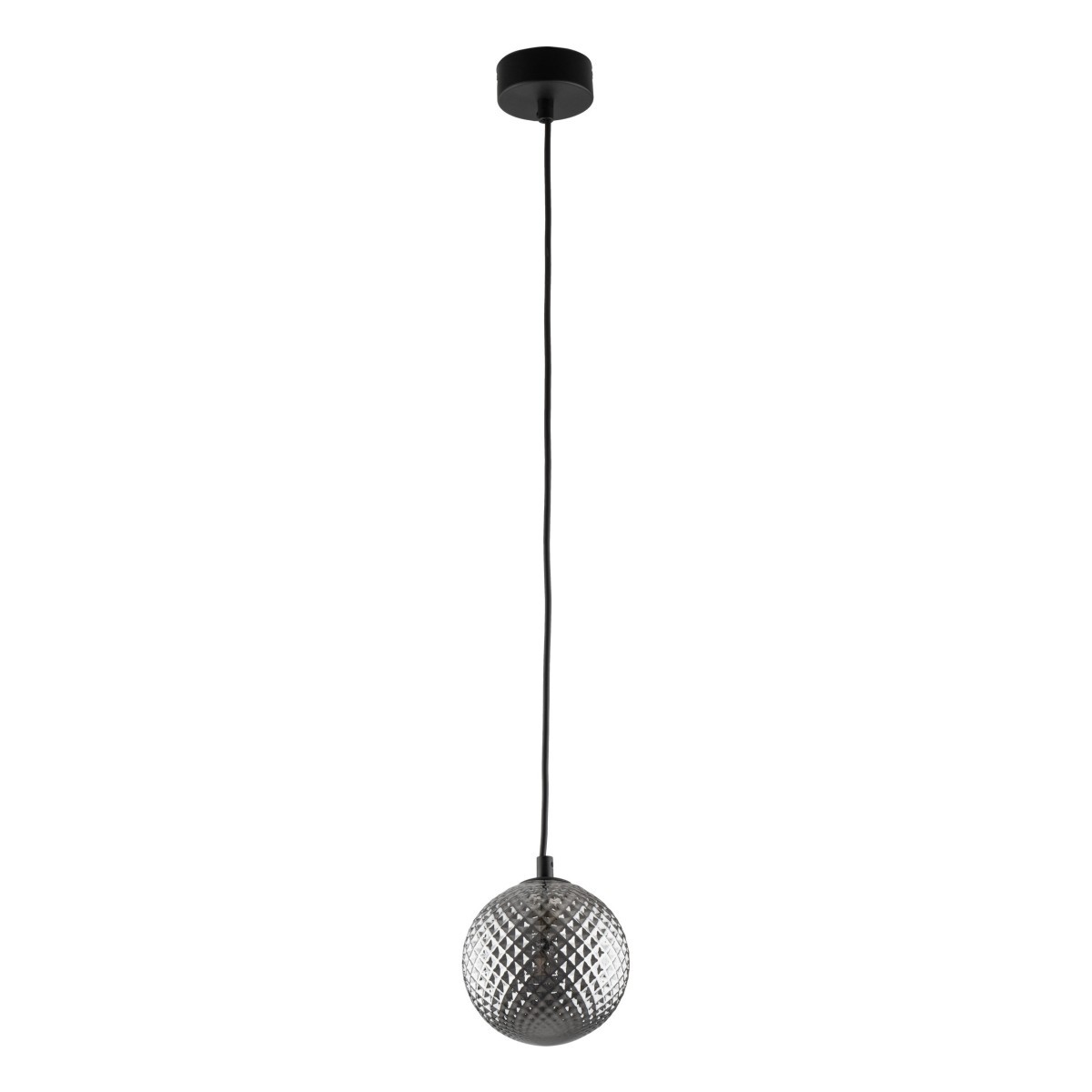 Lampa wisząca TK-Lighting ELENA TKL5745 kolor - czarny - grafitowy styl Nowoczesny  Glamour