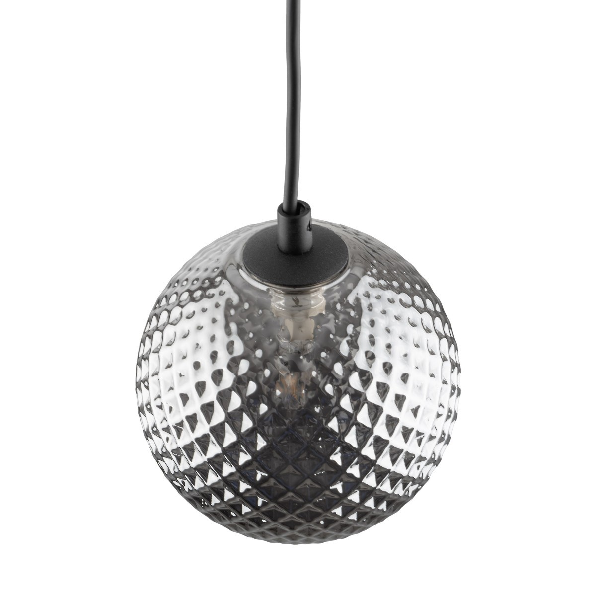 Lampa wisząca TK-Lighting ELENA TKL5745 kolor - czarny - grafitowy styl Nowoczesny  Glamour