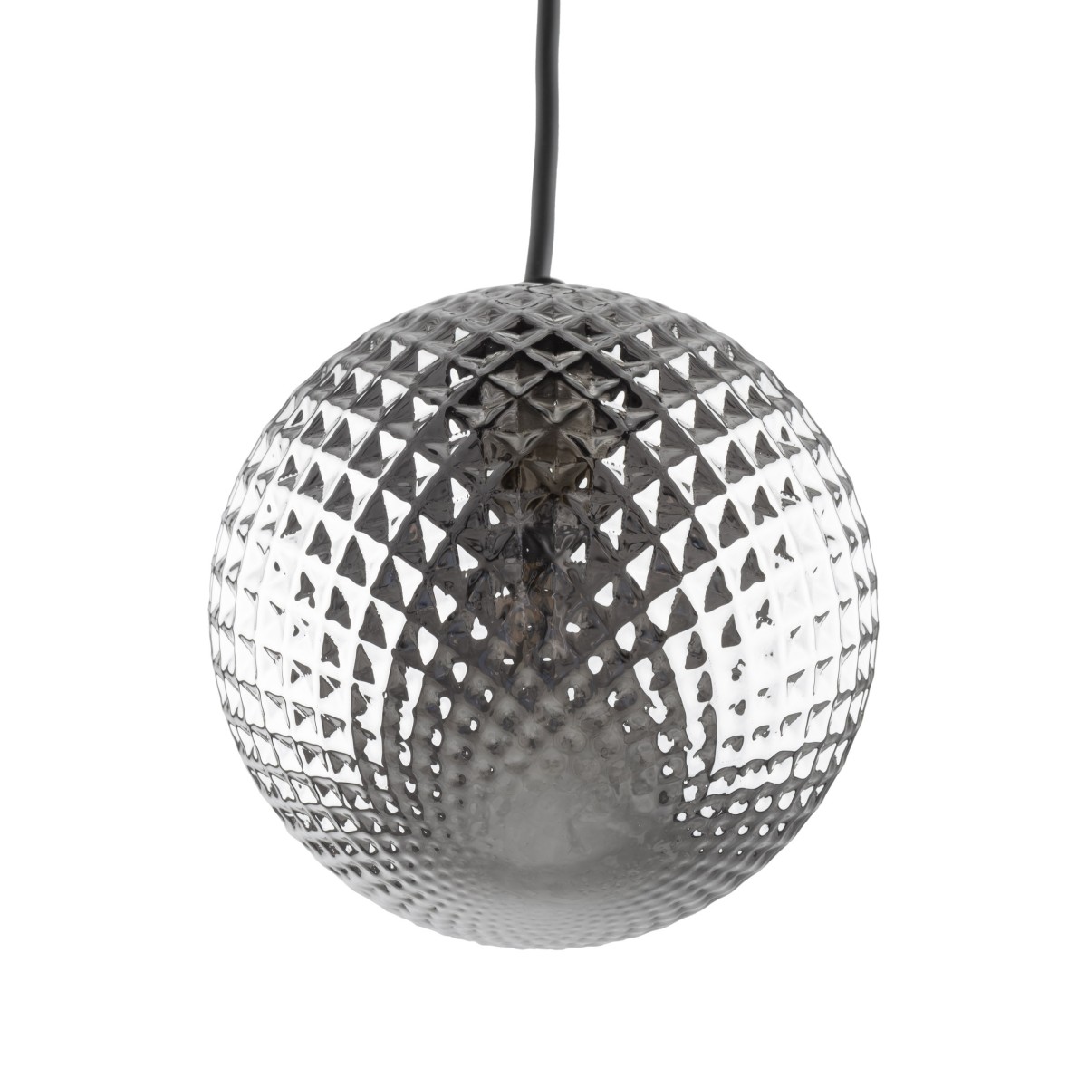 Lampa wisząca TK-Lighting ELENA TKL5745 kolor - czarny - grafitowy styl Nowoczesny  Glamour