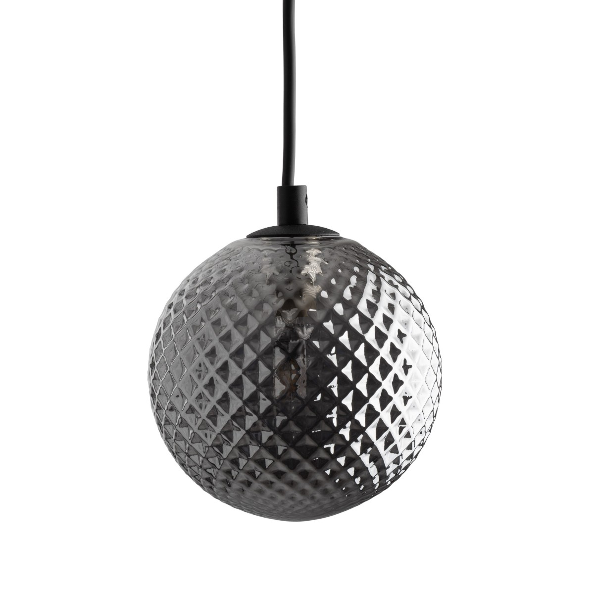 Lampa wisząca TK-Lighting ELENA TKL5745 kolor - czarny - grafitowy styl Nowoczesny  Glamour