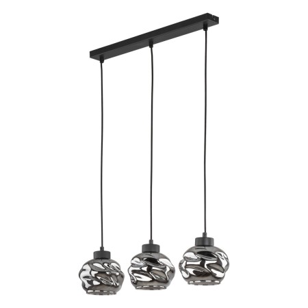 Lampa wisząca TK-Lighting ZULIA TKL5725  Lampa sufitowa kolor - czarny - grafitowy styl Nowoczesny  Loftowy