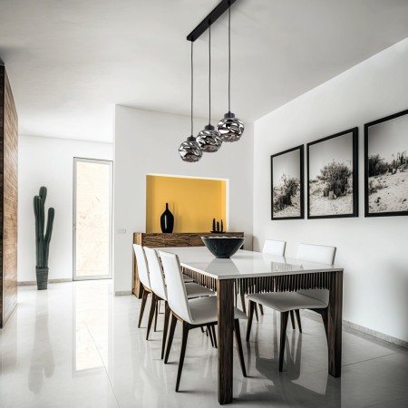 Lampa wisząca TK-Lighting ZULIA TKL5725  Lampa sufitowa kolor - czarny - grafitowy styl Nowoczesny  Loftowy