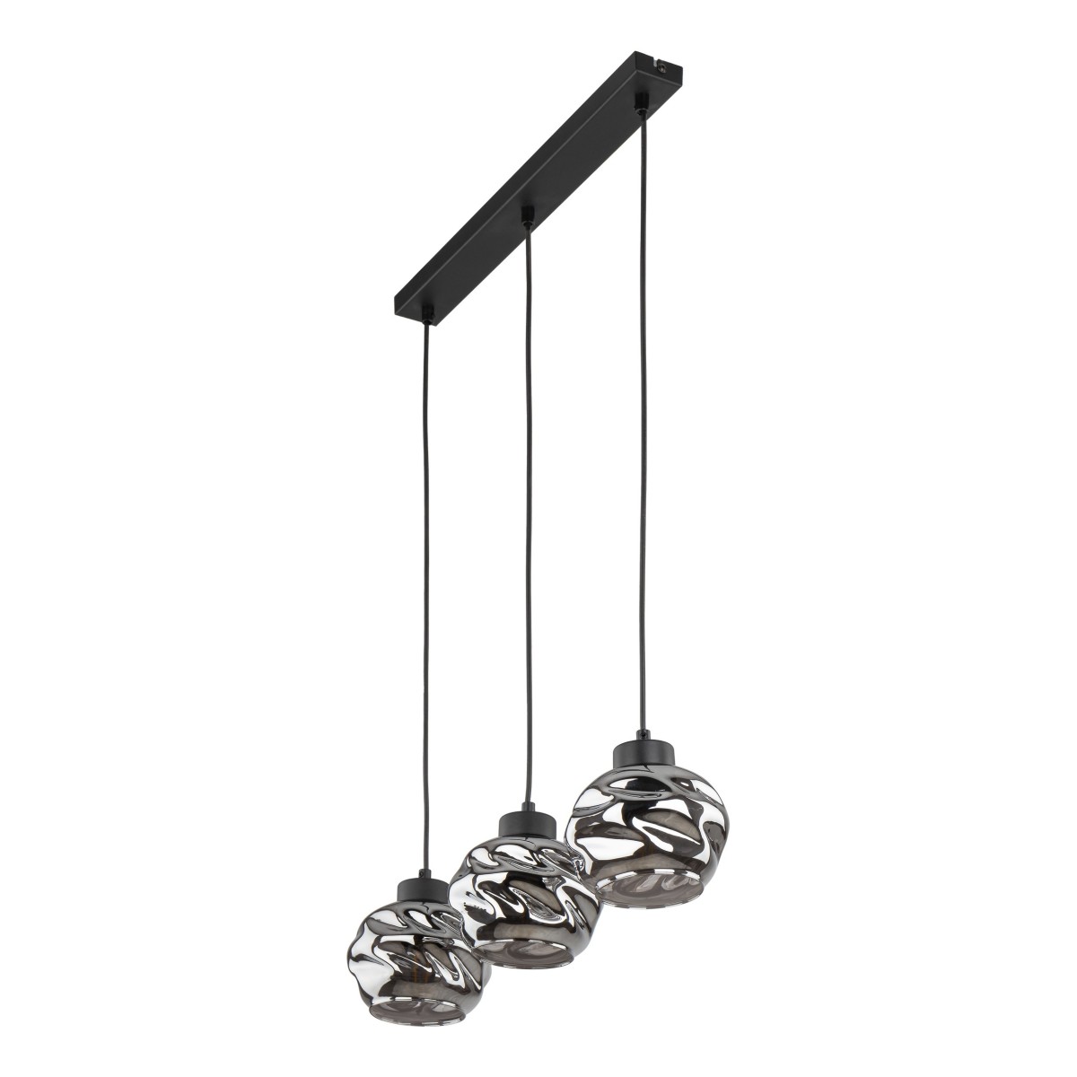 Lampa wisząca TK-Lighting ZULIA TKL5725  Lampa sufitowa kolor - czarny - grafitowy styl Nowoczesny  Loftowy