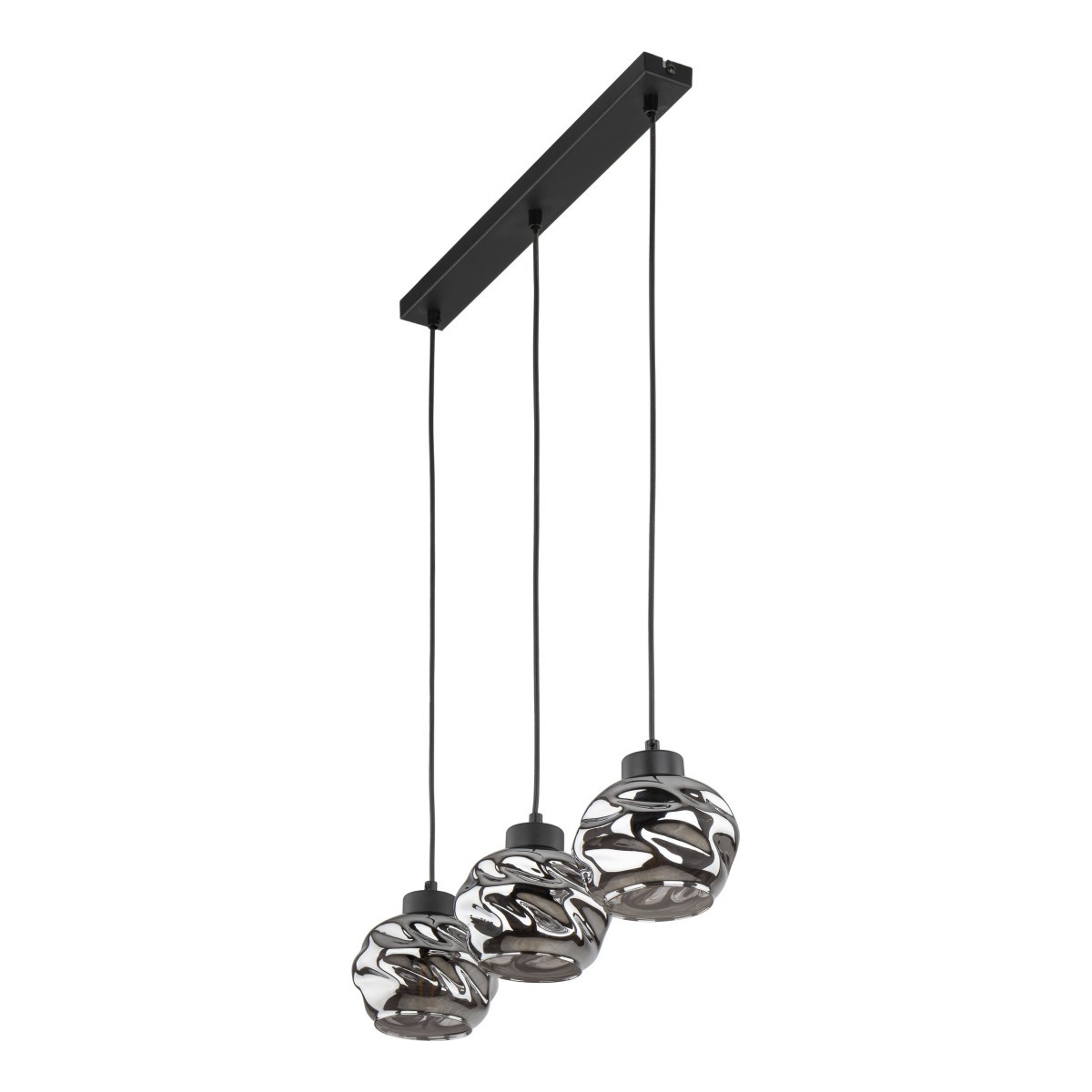 Lampa wisząca TK-Lighting ZULIA TKL5725  Lampa sufitowa kolor - czarny - grafitowy styl Nowoczesny  Loftowy