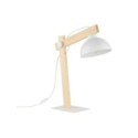 Lampka nocna TK-Lighting OSLO TKL5347 kolor - biały - sosna styl Skandynawski  Industrialny