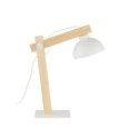 Lampka nocna TK-Lighting OSLO TKL5347 kolor - biały - sosna styl Skandynawski  Industrialny